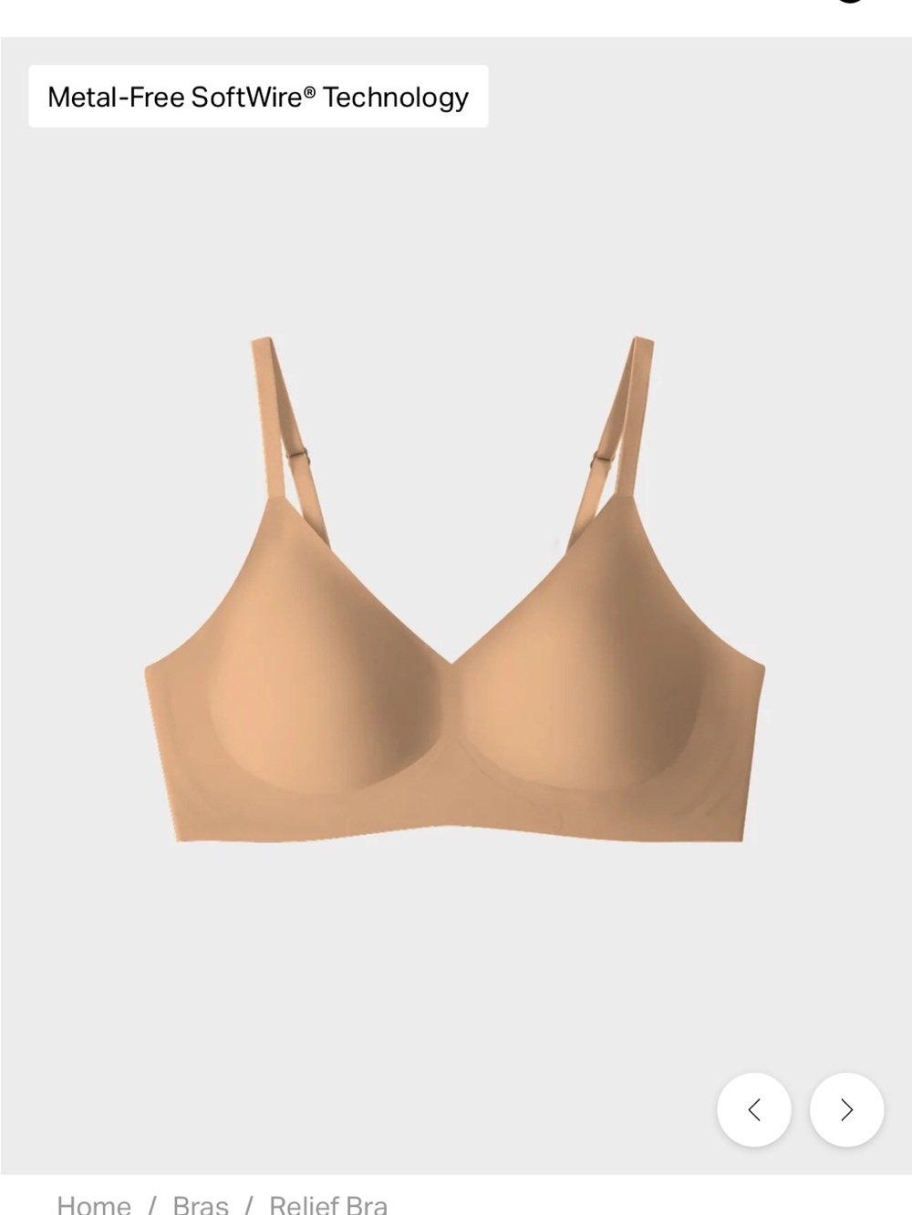 NWT EBY Relief Bra - MDD